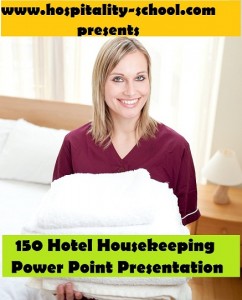 Hotel Housekeeping Power Point Presentation