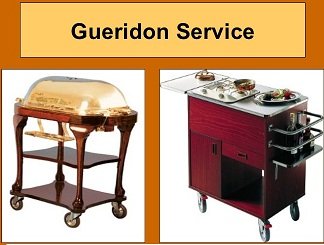 gueridon service