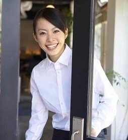 restaurant hostess outfit