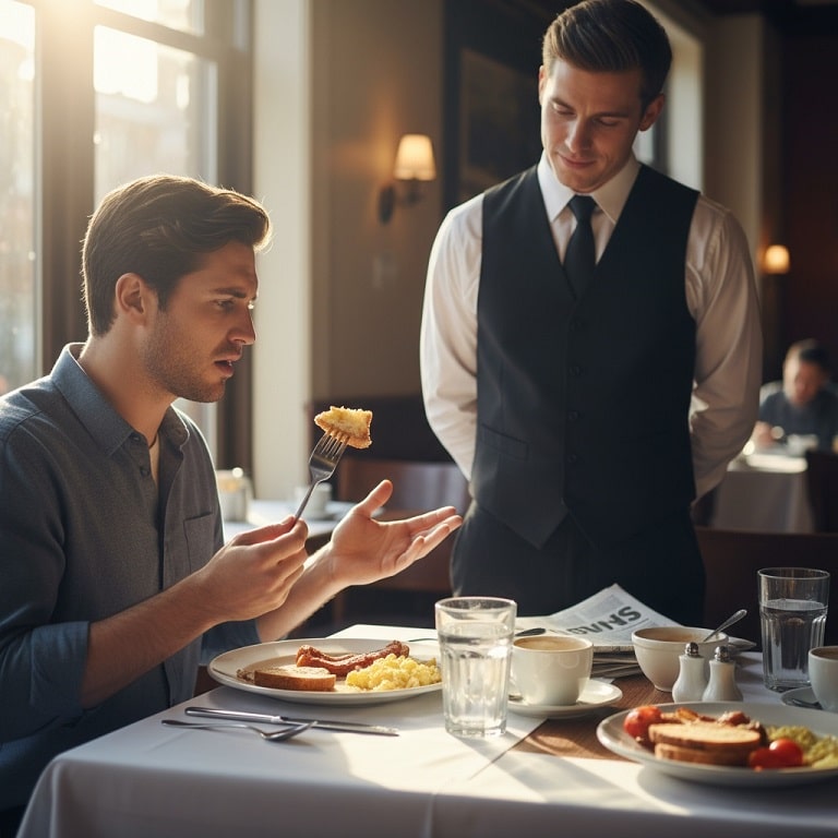 guest restaurant complaints servers